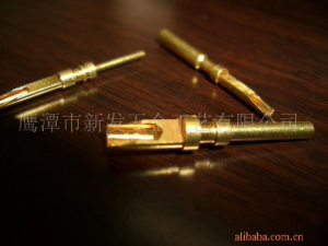 電子插孔，母端，銅針